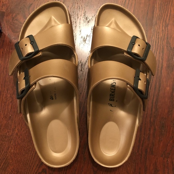 birkenstock arizona essentials copper